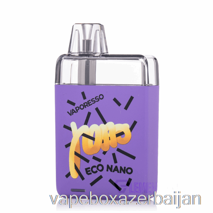 Vape Azerbaijan Vaporesso ECO NANO Pod System Creamy Purple
